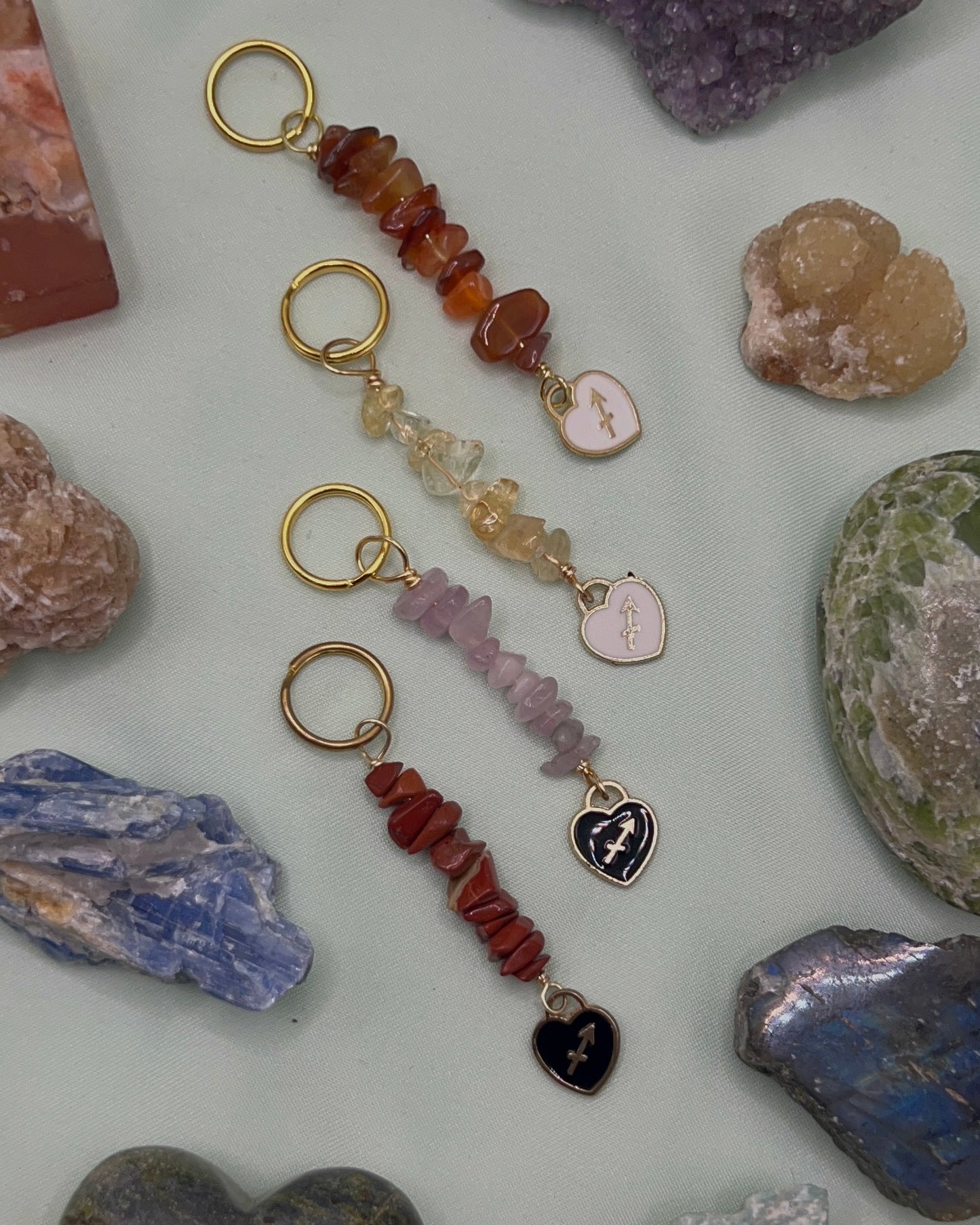 Sagittarius Charm Keychain