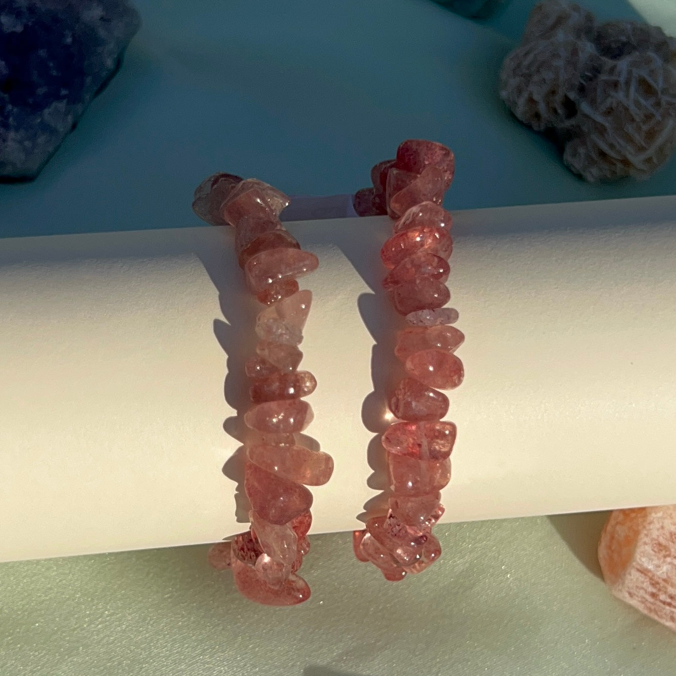 Crystal Chip Bracelet