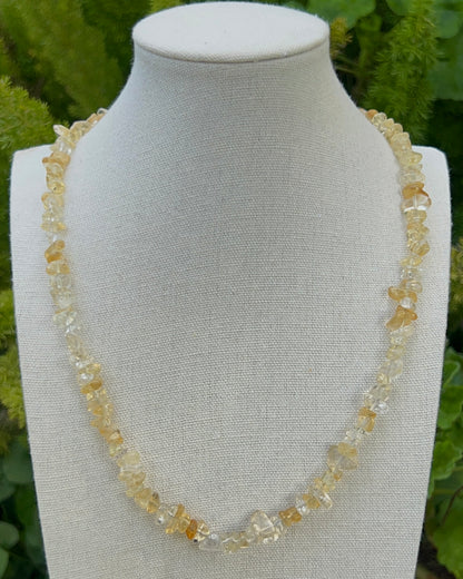 Crystal Chip Necklaces