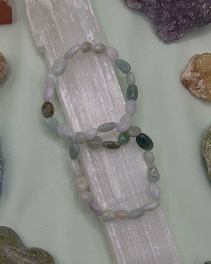 Crystal Pebble Bracelets