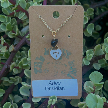 Aries Charm Necklaces