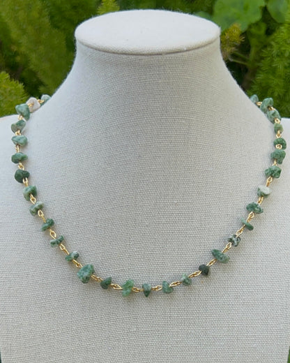 Crystal Chip Chokers