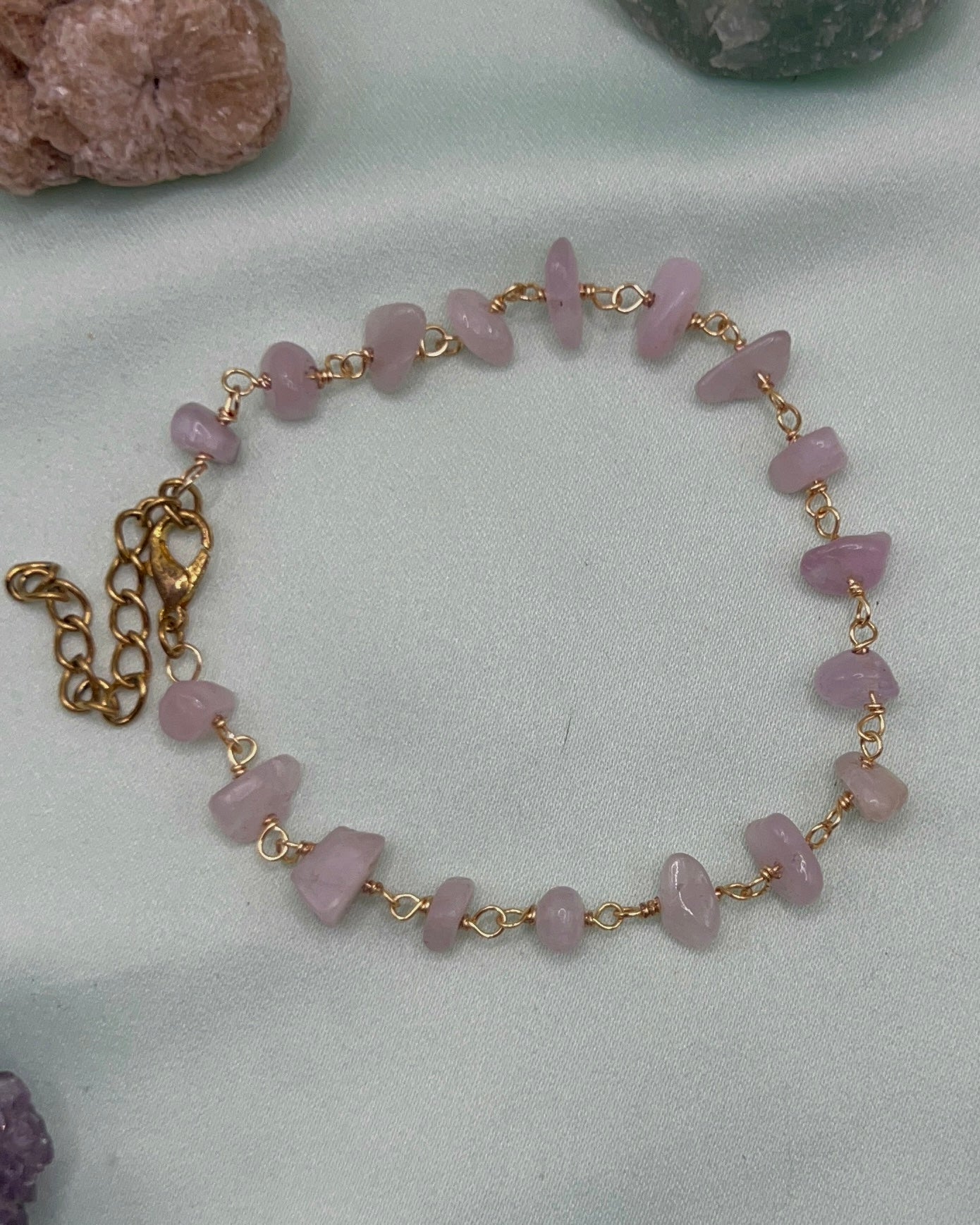 Dainty Crystal Anklets