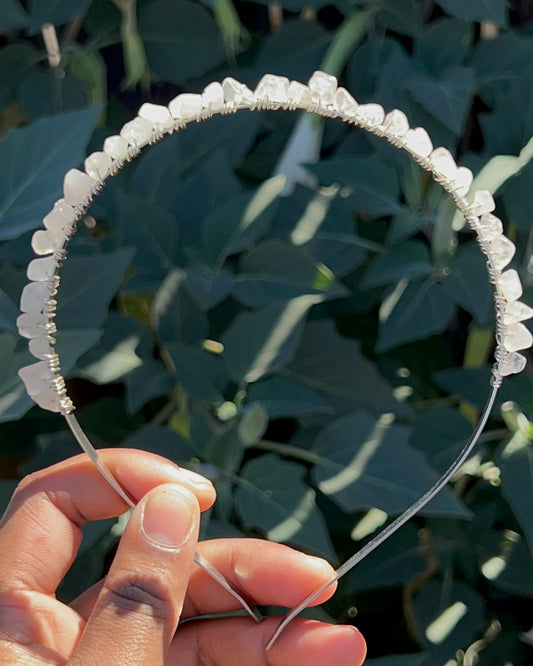 Rose Quartz Headband