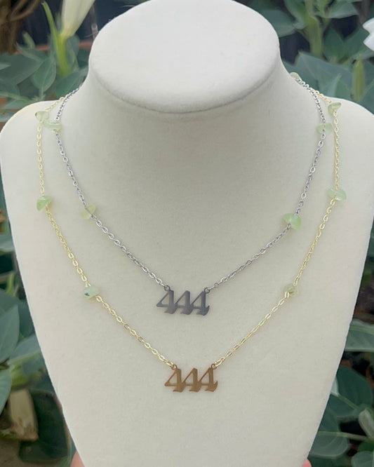 444 Angel Number Necklace