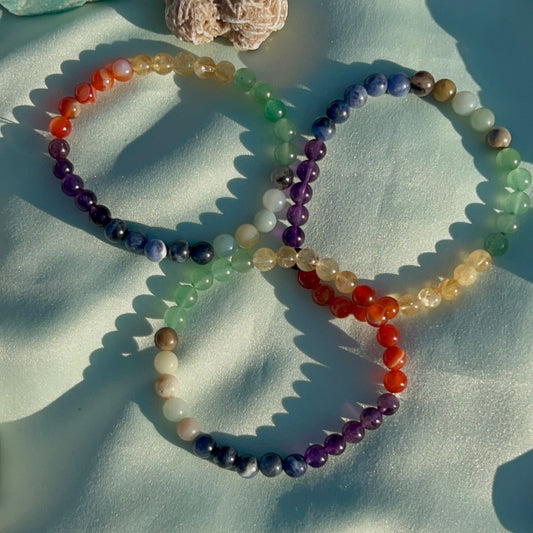 Chakra Mini Beaded Bracelet