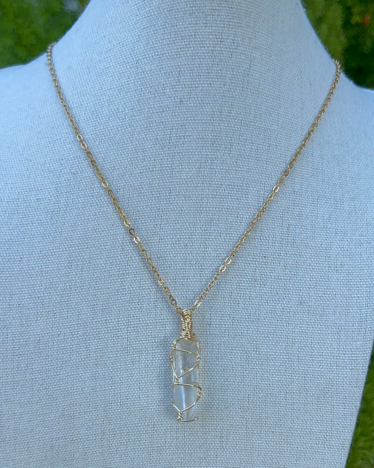 Mini Quartz Point Pendants