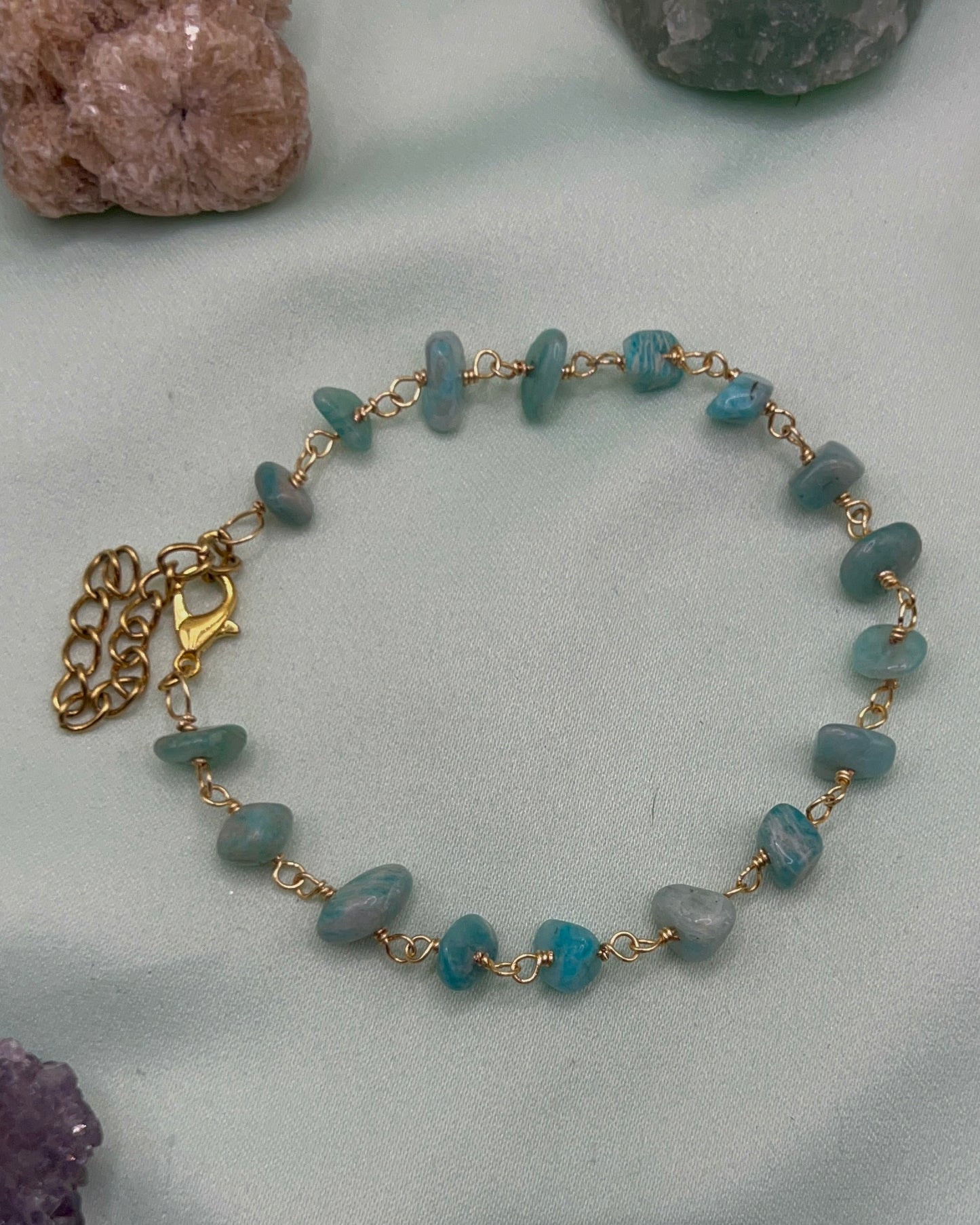 Dainty Crystal Anklets