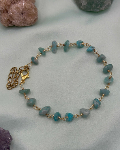 Dainty Crystal Anklets