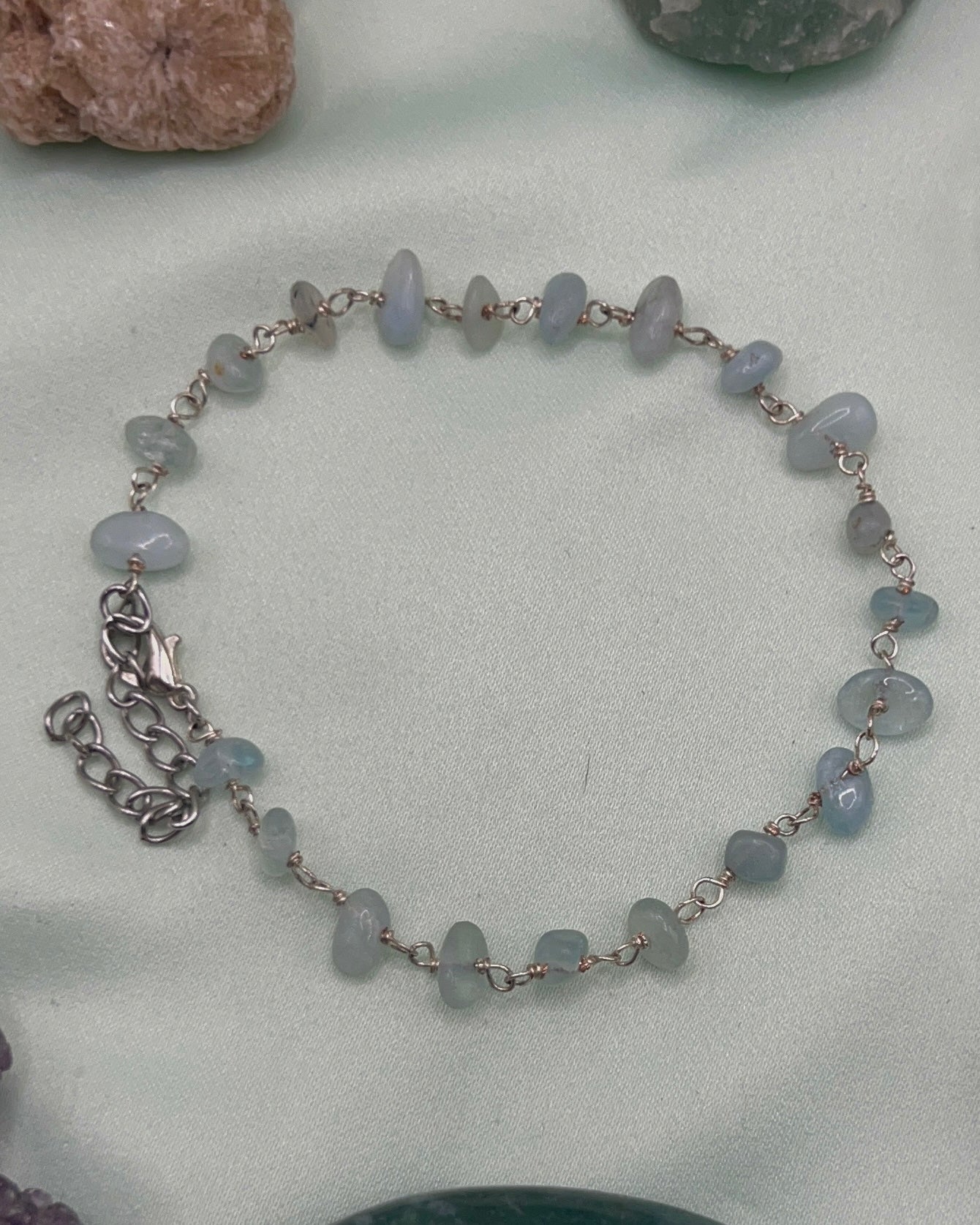 Dainty Crystal Anklets