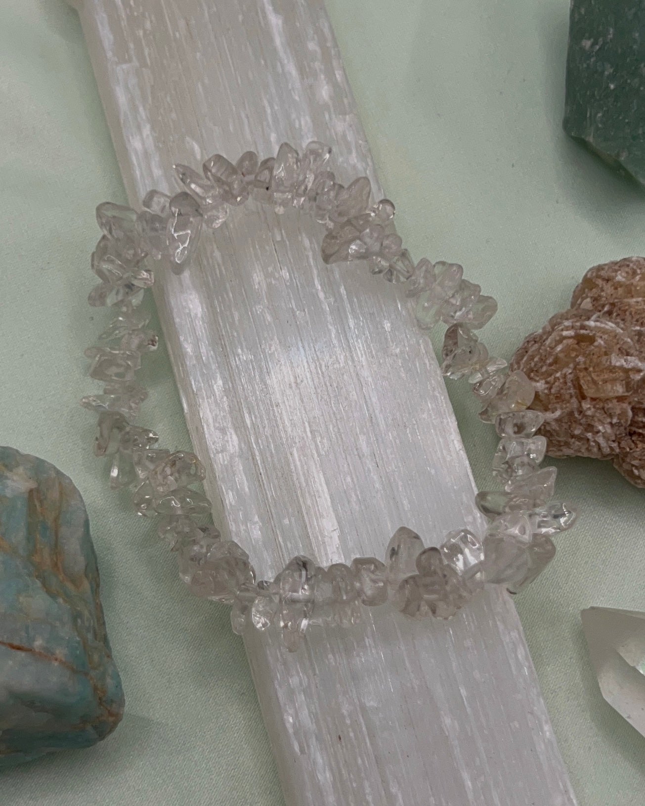 Crystal Chip Bracelets