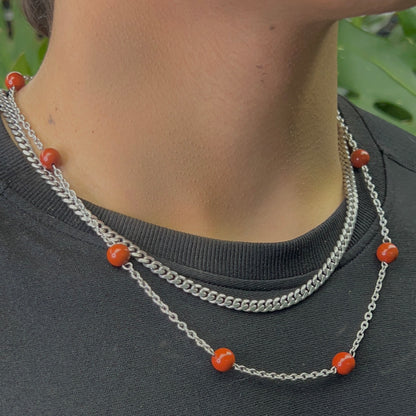 Red Jasper Chain