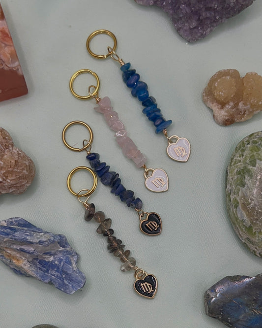 Virgo Charm Keychains