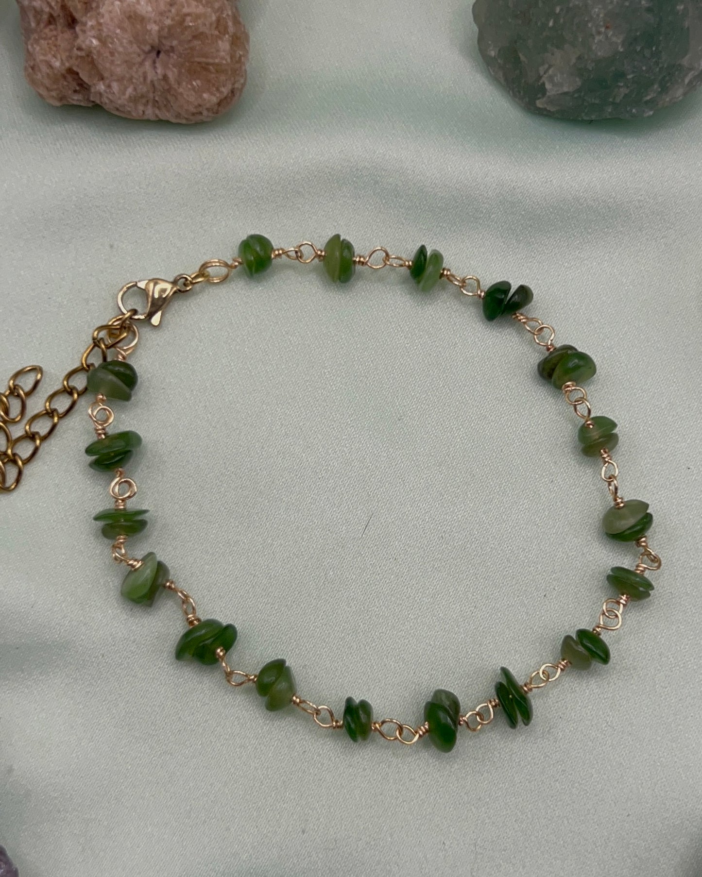 Dainty Crystal Anklets