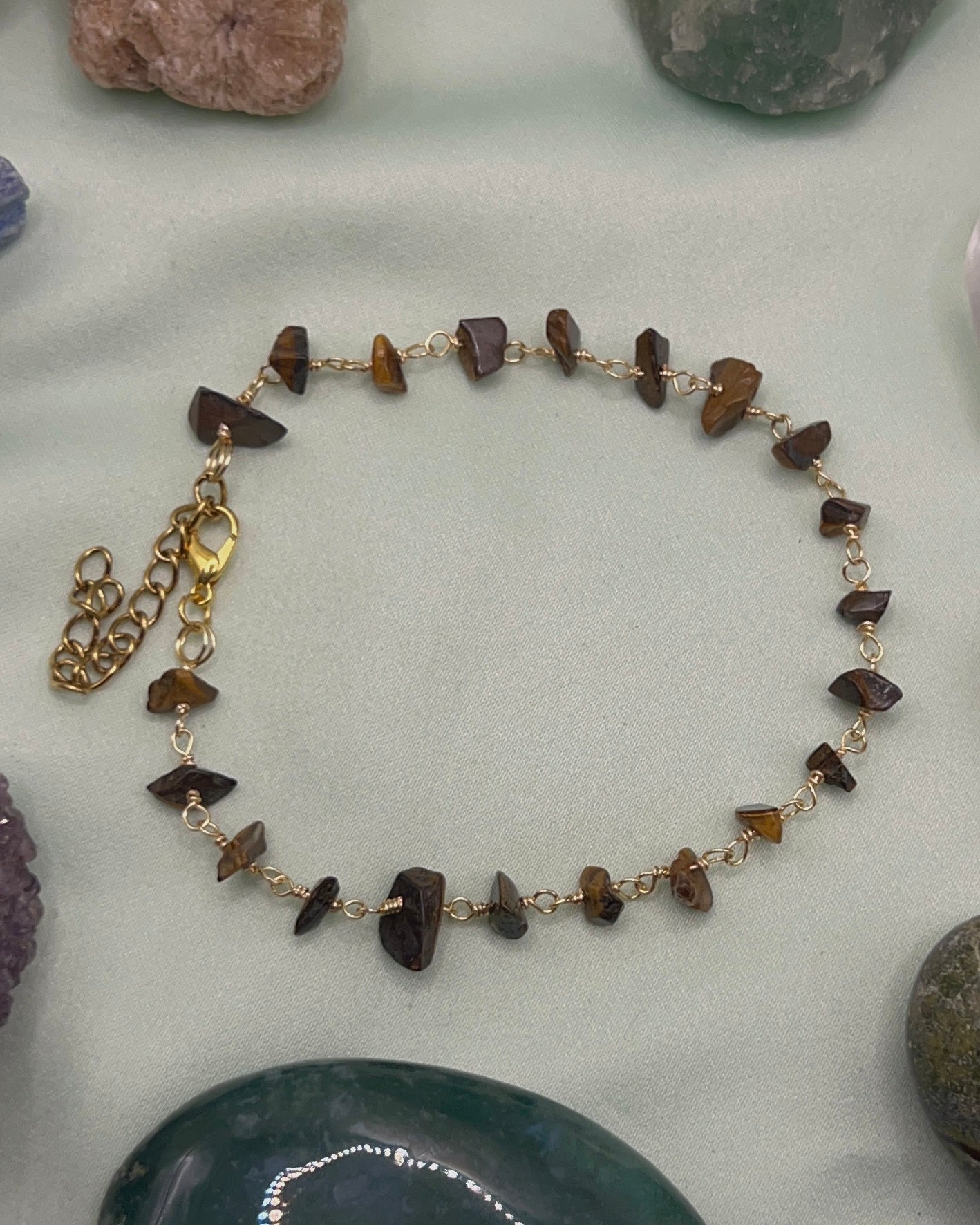 Dainty Crystal Anklets