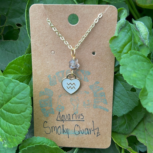 Aquarius Charm Necklaces