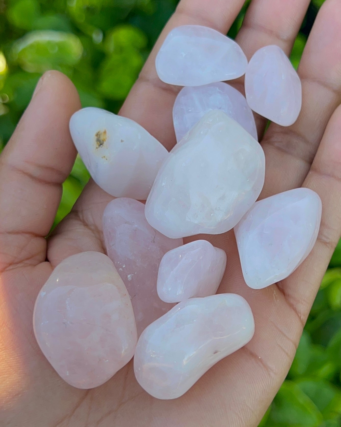 Rose Quartz Tumbles