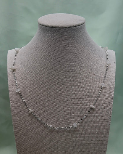 Dainty Moonstone Chain