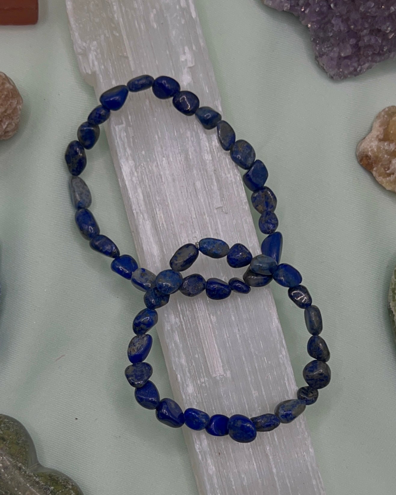 Crystal Pebble Bracelets