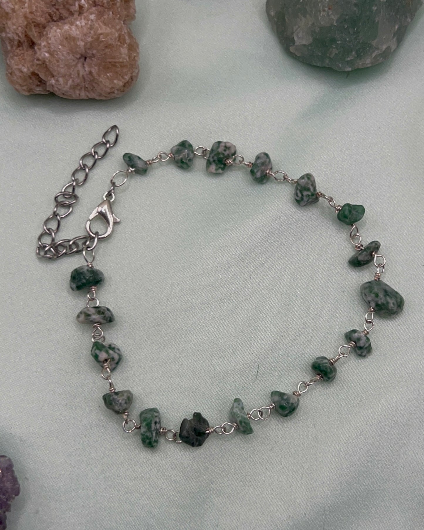 Dainty Crystal Anklets