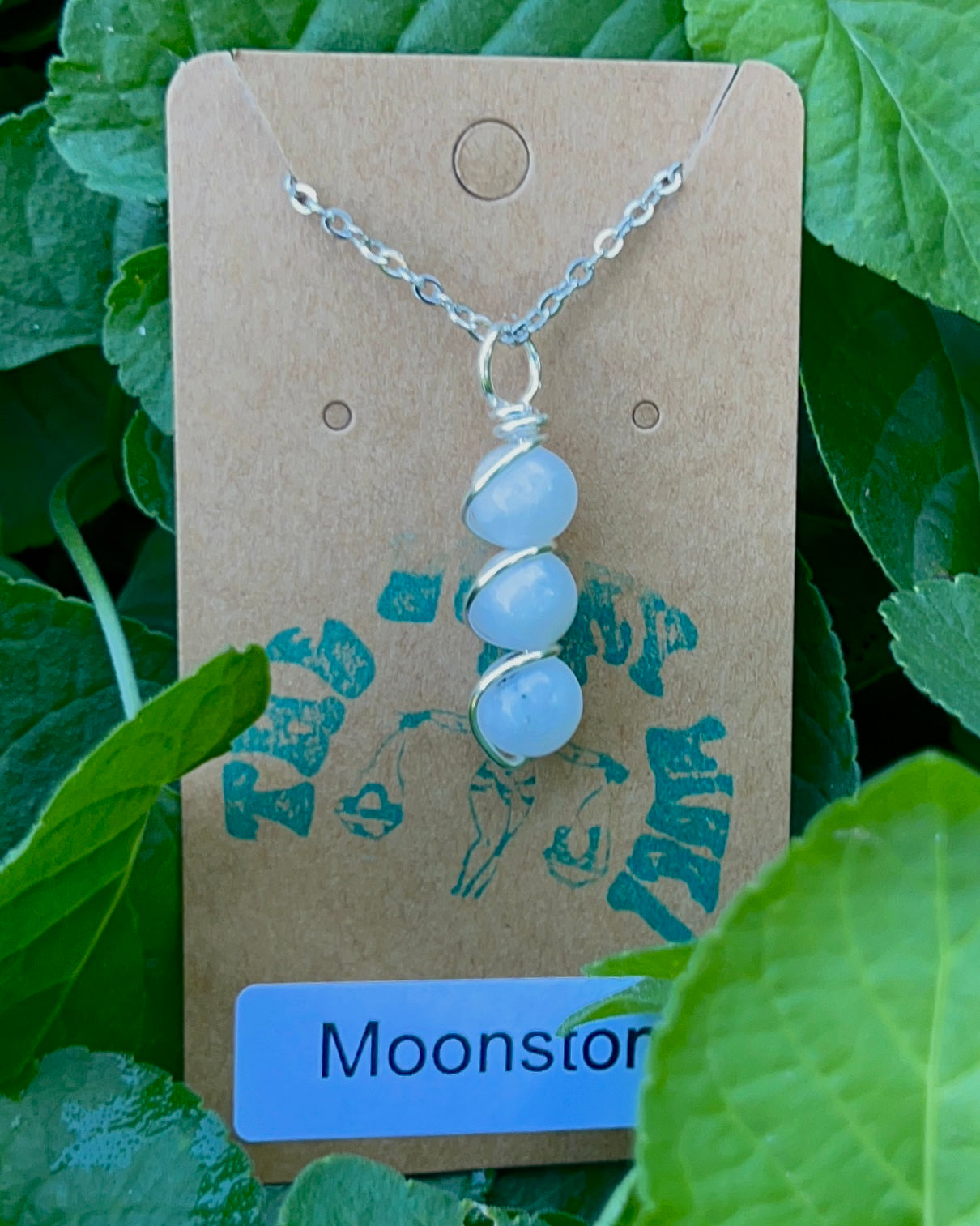 Triple Beaded Crystal Necklace