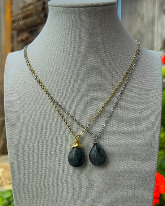 Larvikite Mini Pendants