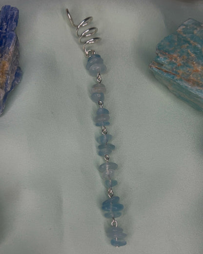 Aquamarine Hair Charm