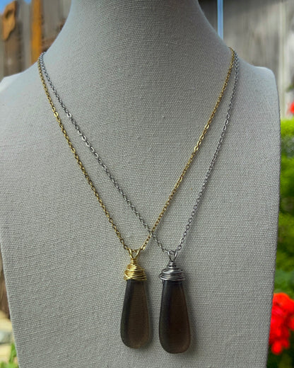 Smoky Quartz Pendants
