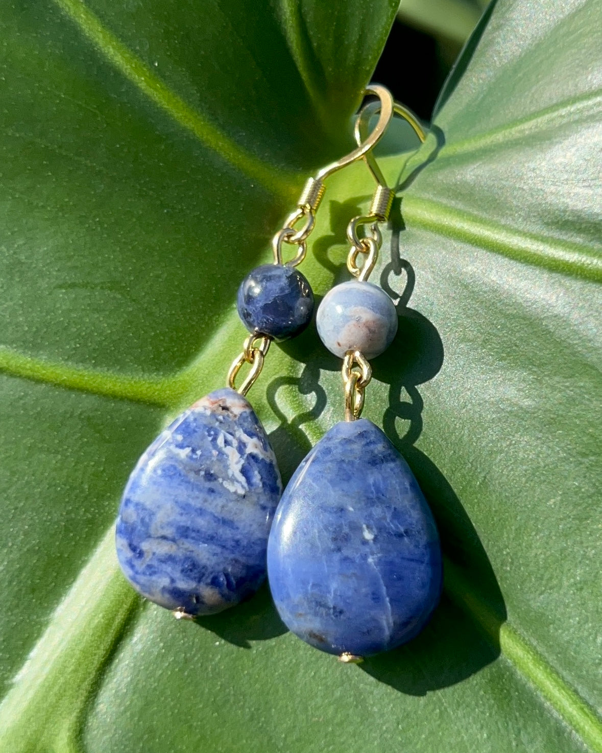 Sodalite Drop Earrings