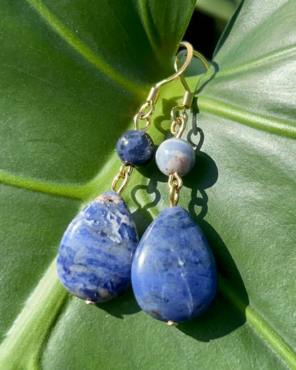 Sodalite Drop Earrings
