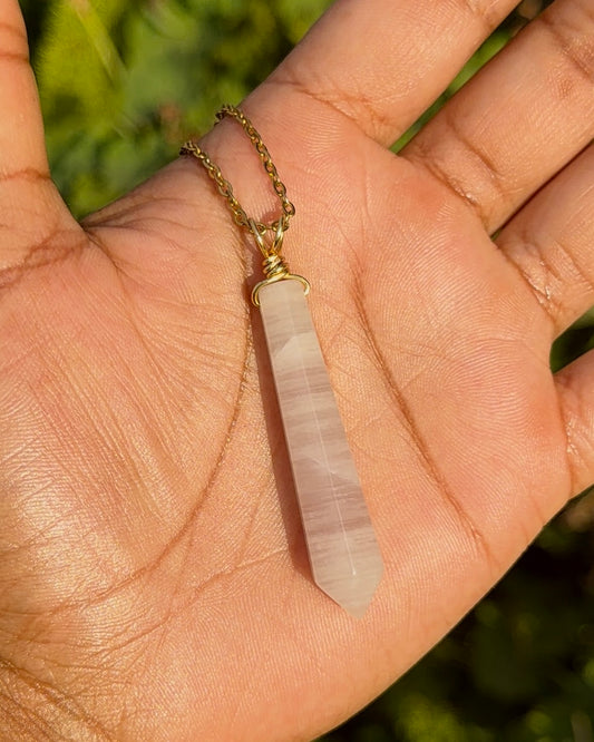Lavender Quartz Pendant
