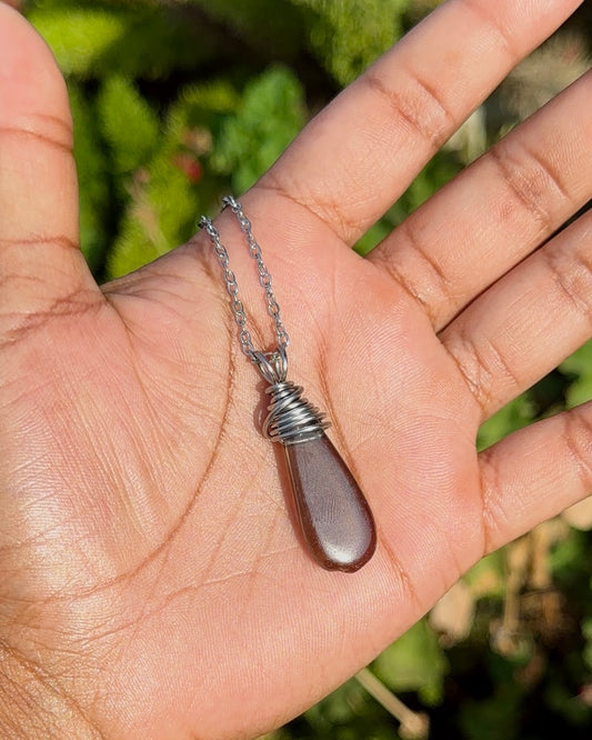 Smoky Quartz Teardrop Pendants