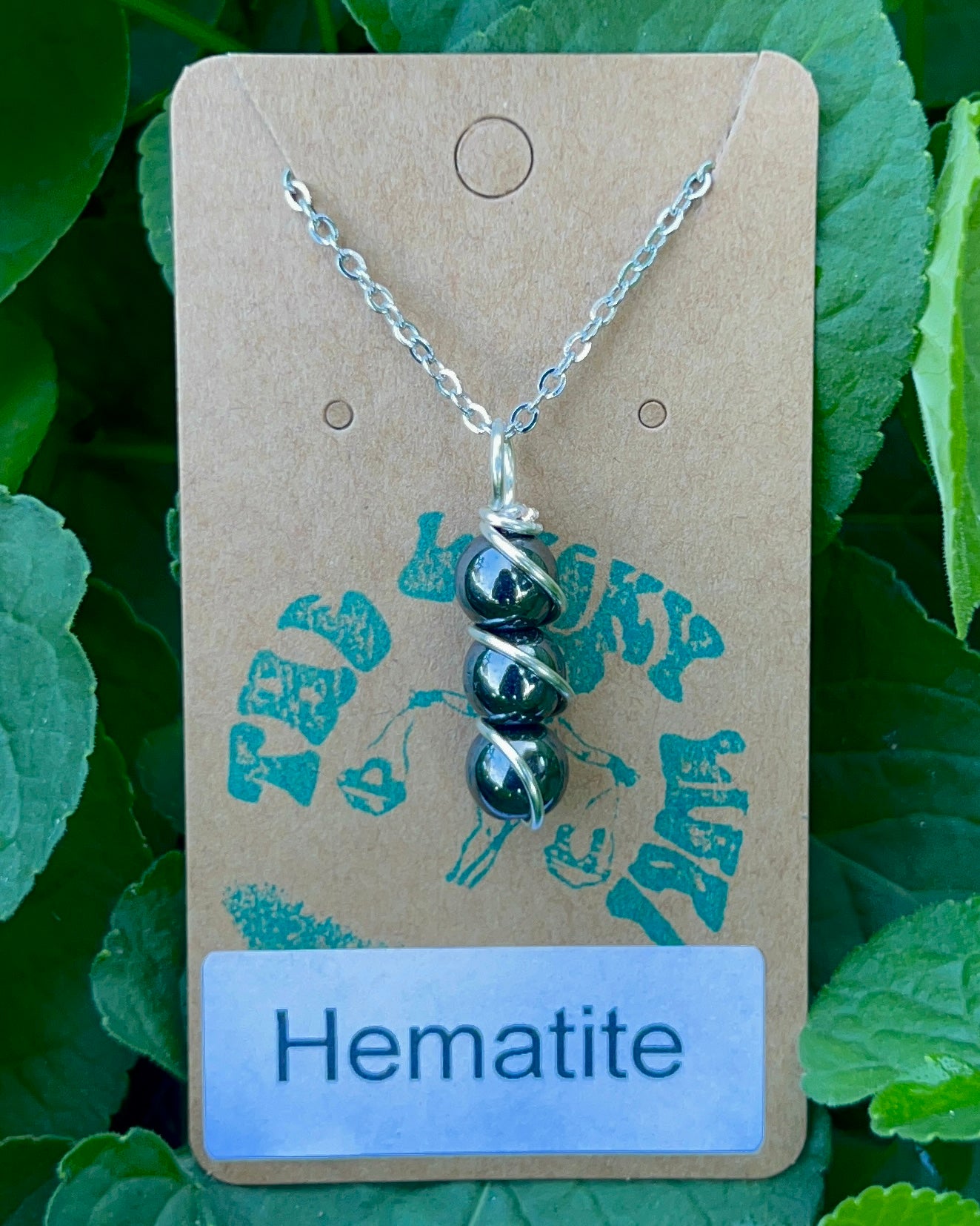 Triple Beaded Crystal Necklace