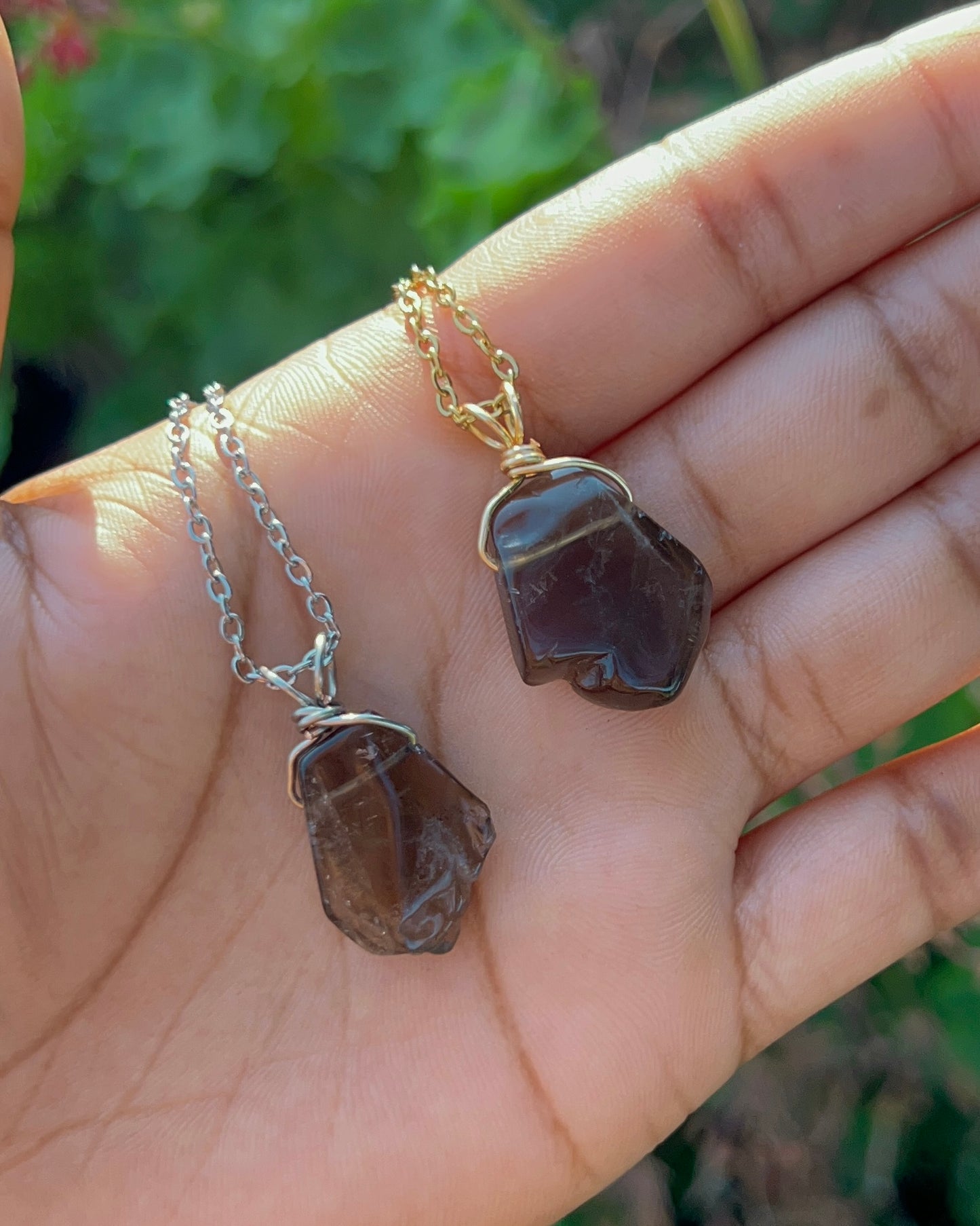 Smoky Quartz Pendants