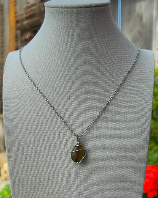 Tiger’s Eye Mini Pendants