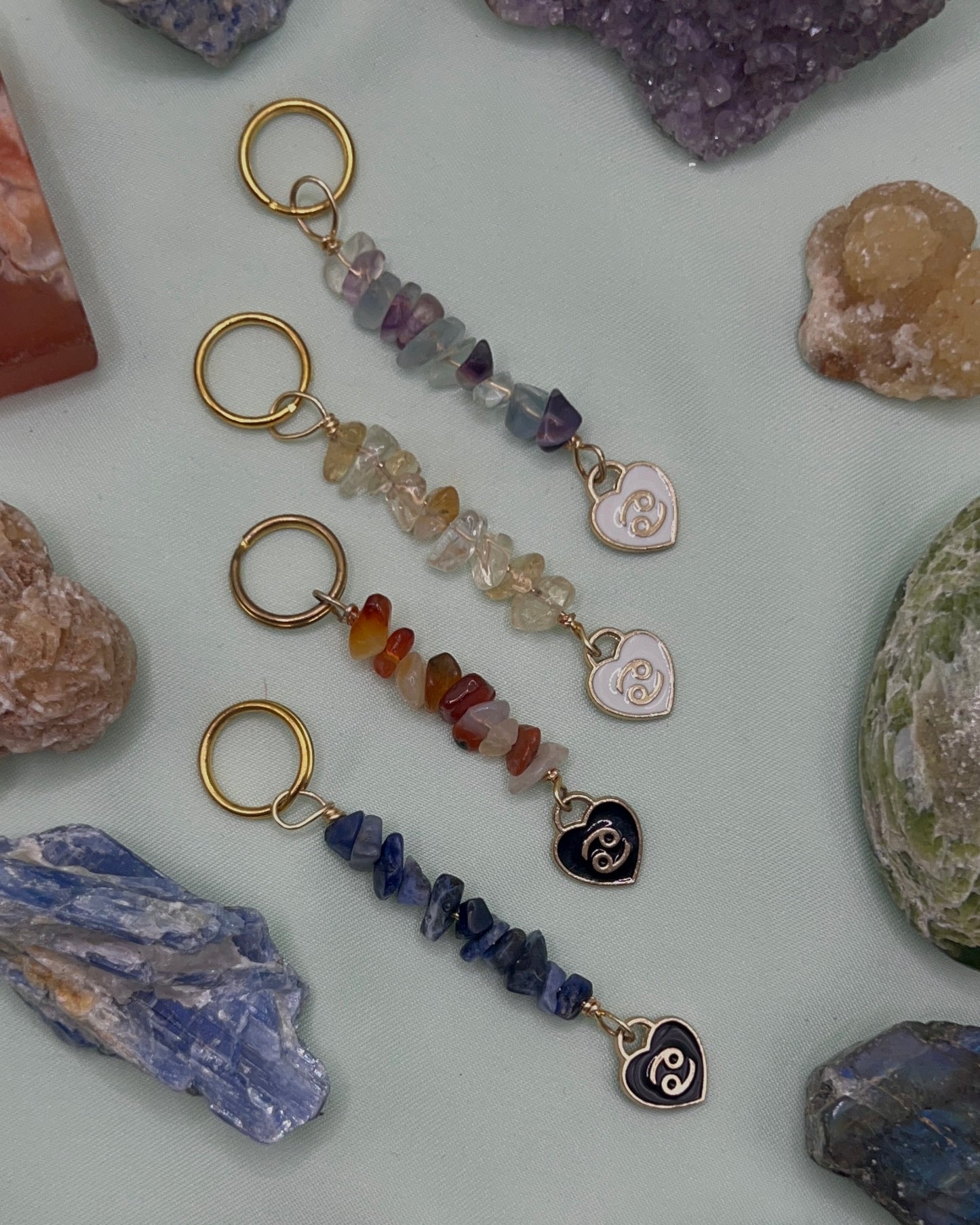 Cancer Charm Keychain