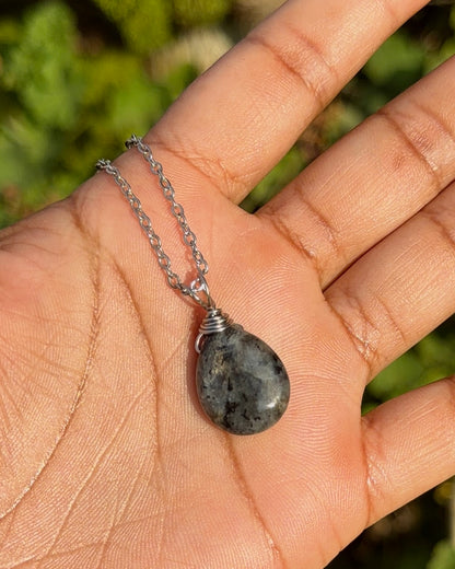 Larvikite Mini Pendants