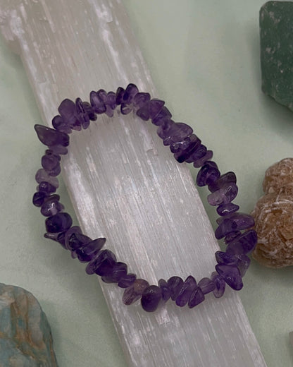 Crystal Chip Bracelets