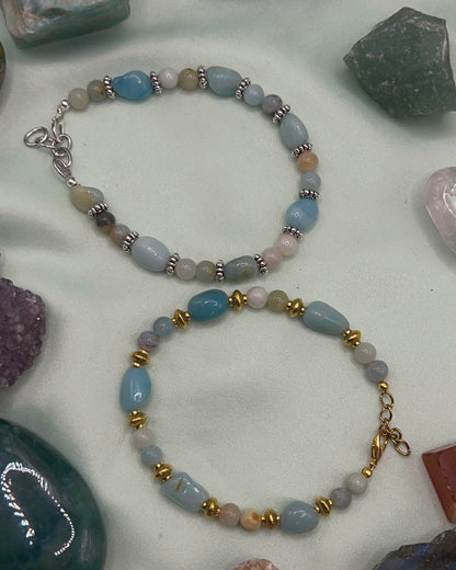 Mystic Crystal Anklets