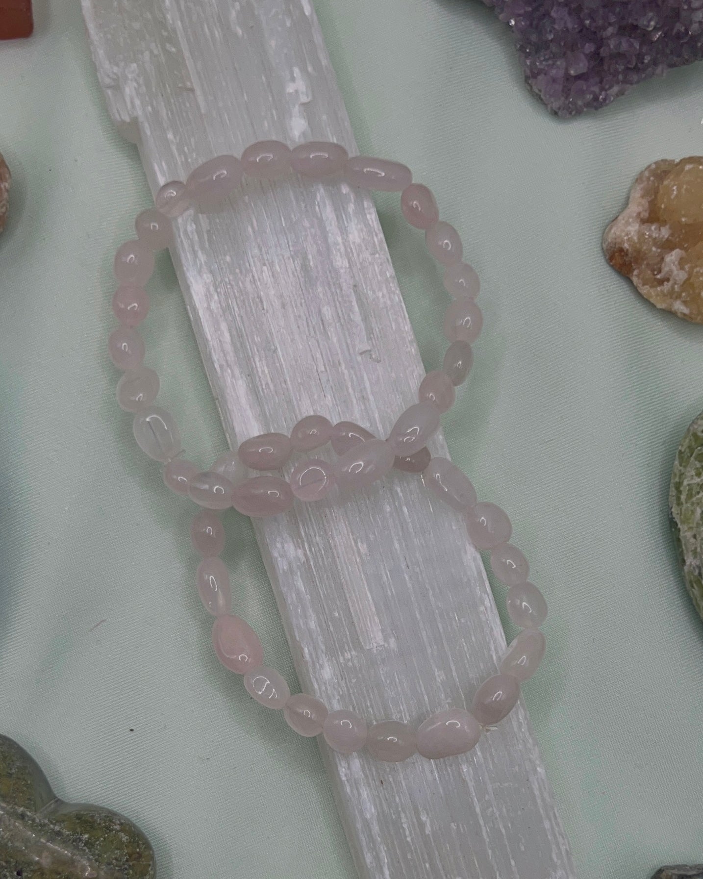 Crystal Pebble Bracelets