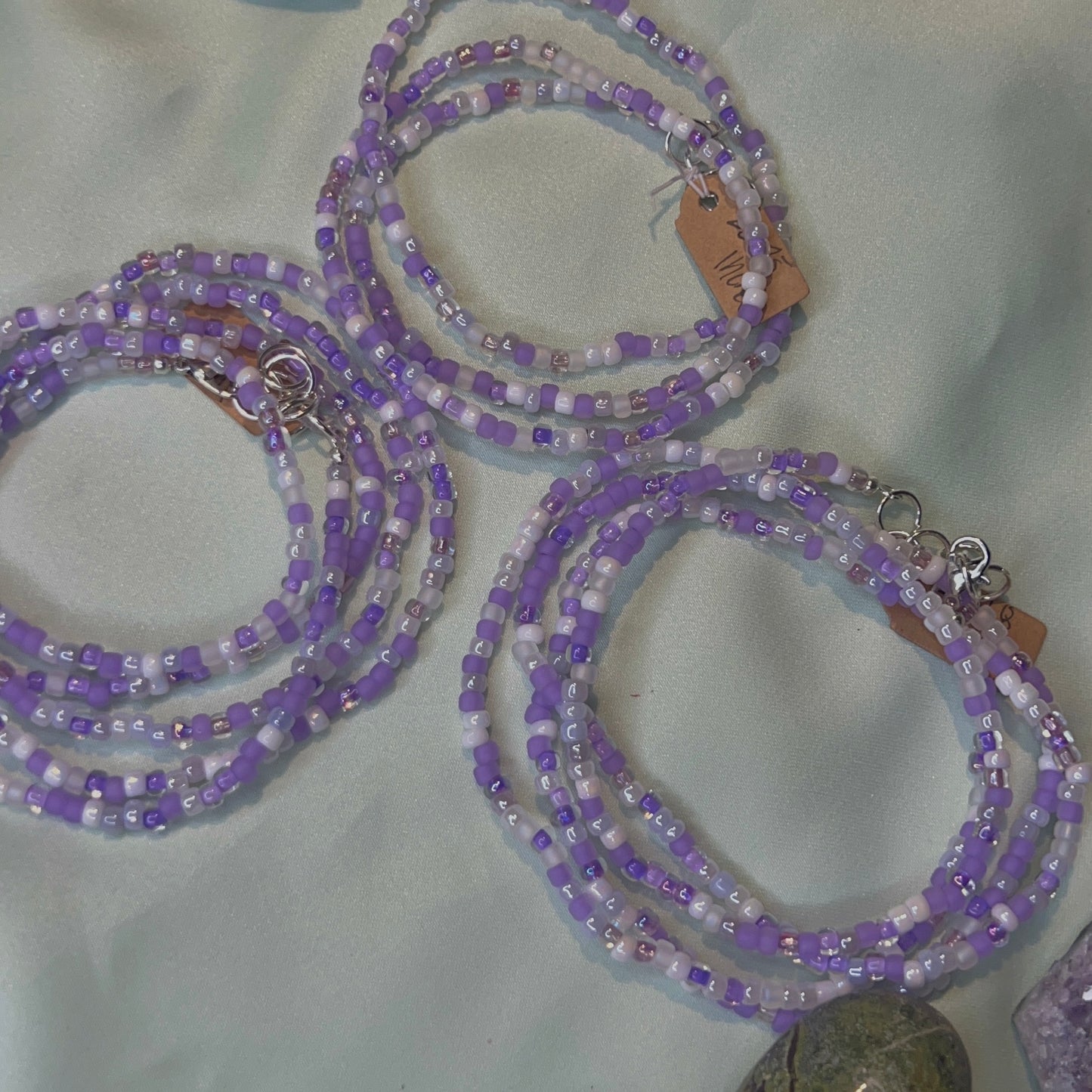 Lilac Waist Beads