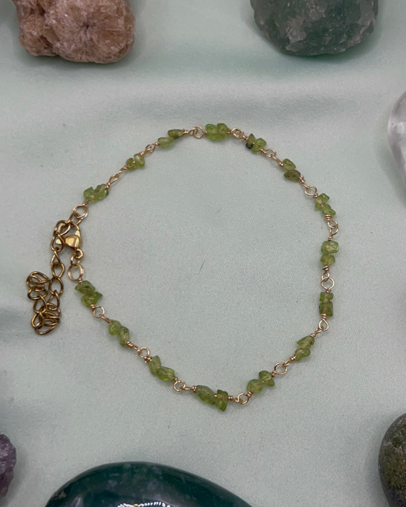 Dainty Crystal Anklets