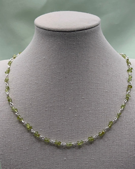 Peridot Choker
