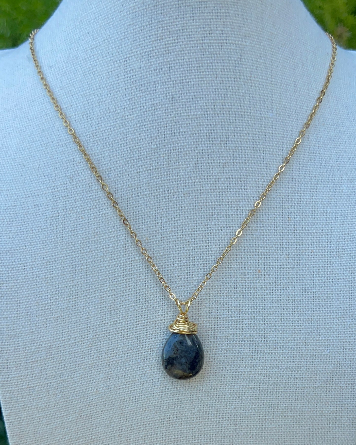 Larvikite Mini Pendants