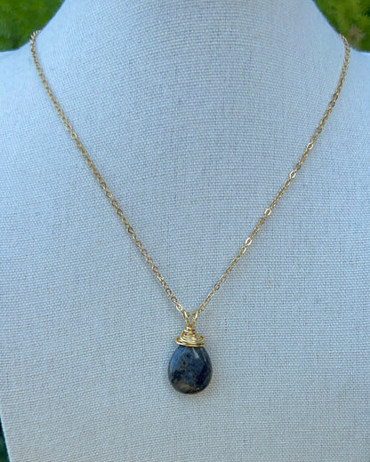 Larvikite Mini Pendants