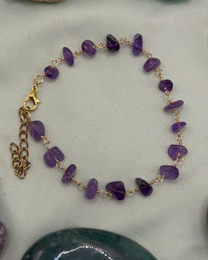 Dainty Crystal Anklets