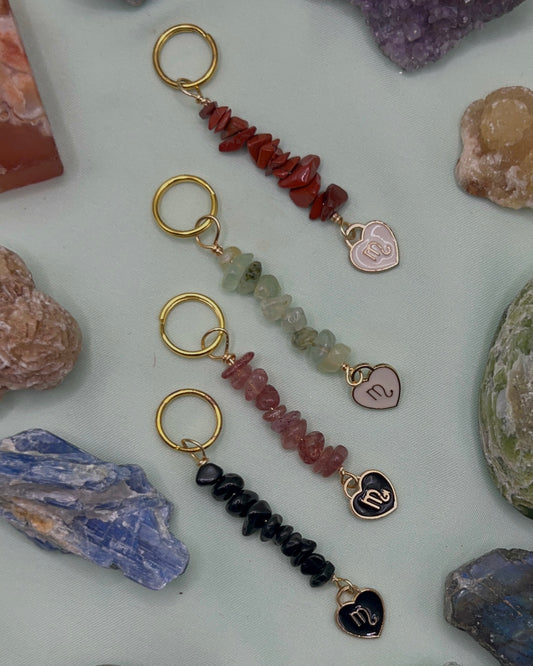 Scorpio Charm Keychain