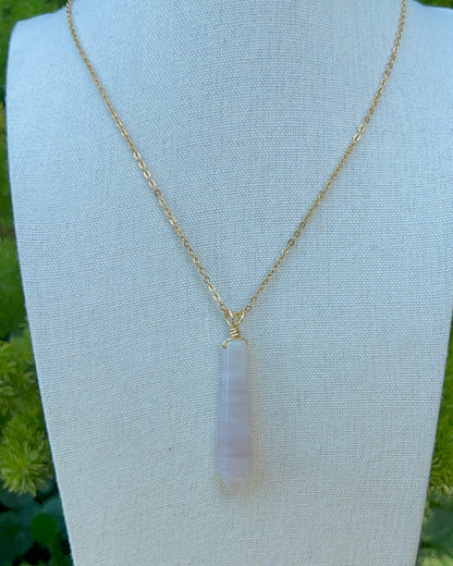 Lavender Quartz Pendant