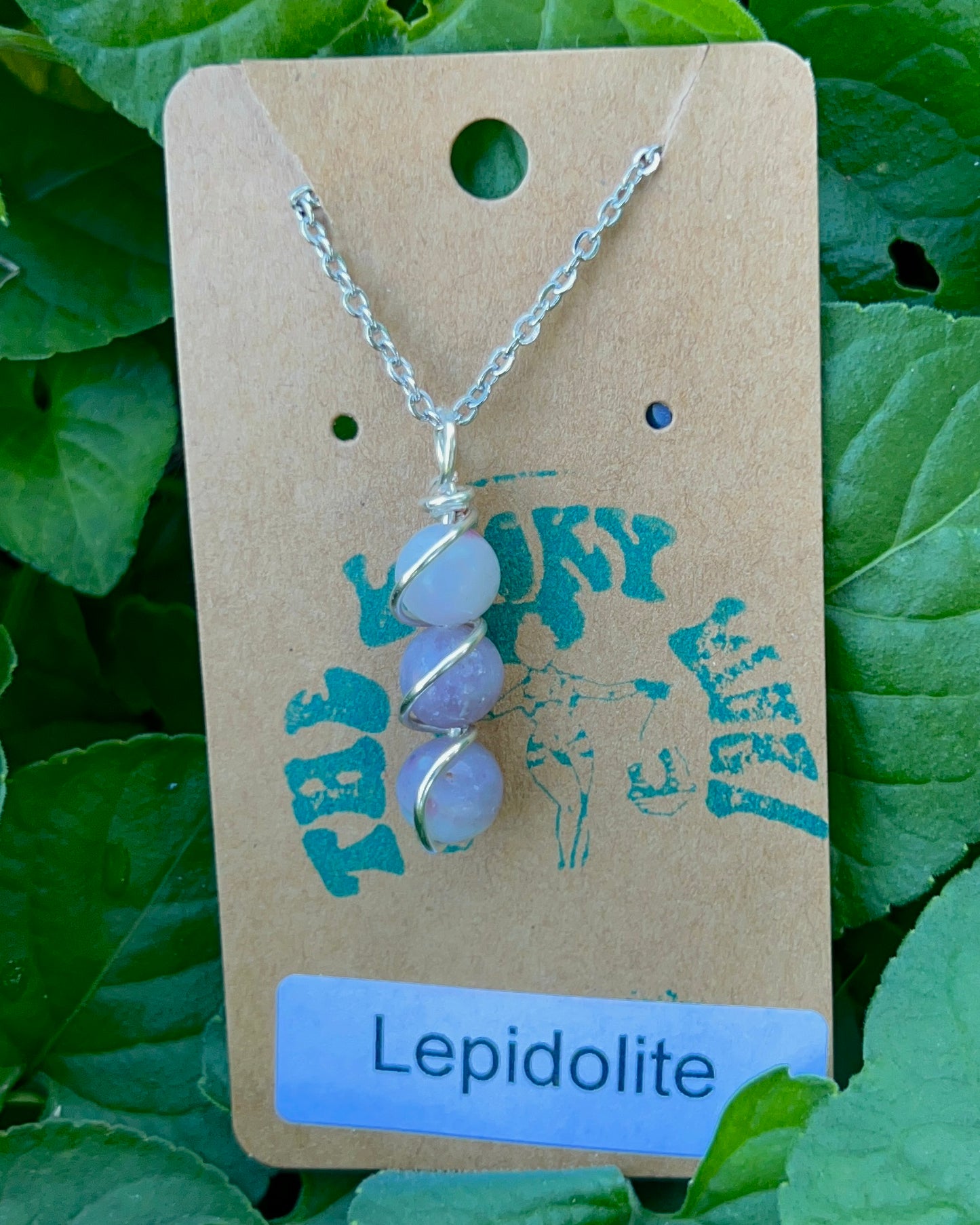 Triple Beaded Crystal Necklace