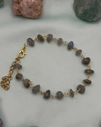 Dainty Crystal Anklets